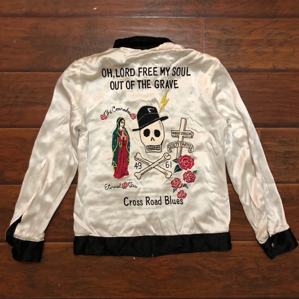 WACKO MARIA Satin Reversible Jacket